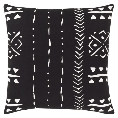 Surya Mud Cloth - 18 X 18" Pillow Cover" MDC002-1818